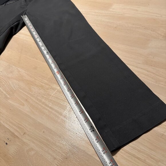 Van Heusen Stretch Extensible Charcoal Gray Business Casual Trouser Pants Size 6 - Picture 7 of 9